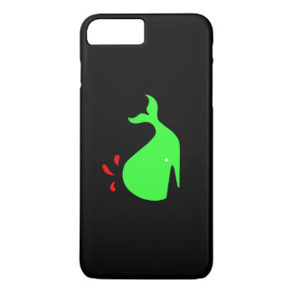 Etui iPhone Case-Mate Ocean Glow_Époux Whale_Vert brillant, Rouge sur no