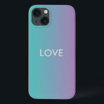 Etui iPhone 13 Ocean Love ipod & All Blend à peine Il y a des Coq<br><div class="desc">Utilisez "Amour" ou customisez ce Coque de Barely There avec votre nom ou supprimez le texte pour la conception de mélange. *Modifiez la position ou la taille de votre texte avec cette conception*</div>