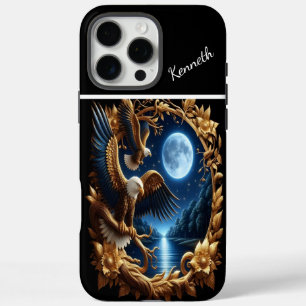 Coque iPhone 16 Pro Max Océan Lune d'Aigle