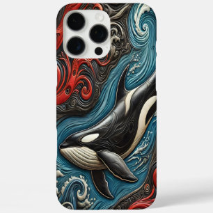 Coque iPhone 16 Pro Max Ocean Majesty : Baleines en Harmonie