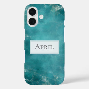 Coque Pour iPhone 16 Océan Sarcelle
