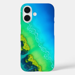 Coque Pour iPhone 16 Ocean Serenity : Un paysage marin apaisant