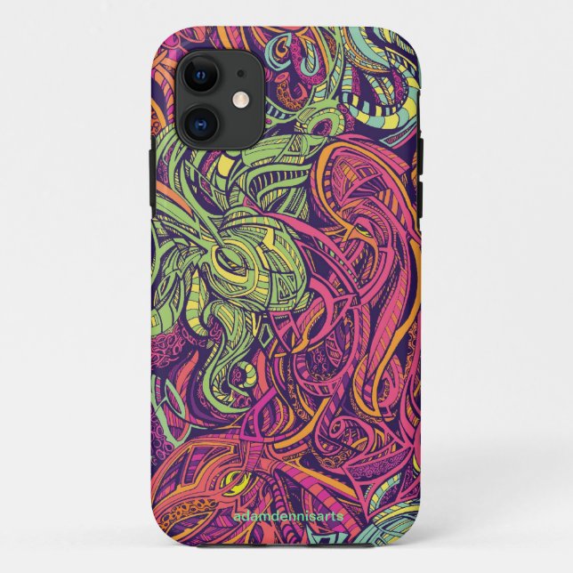 Coques Case-Mate iPhone Octopi par Adam Dennis (Dos)