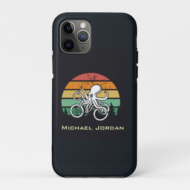 Coques Case-Mate iPhone Octopus à vélo (Dos)