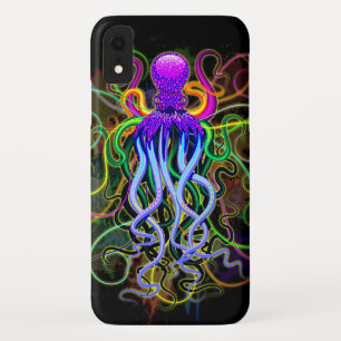 Case-Mate iPhone Case Octopus Luminescence psychédélique
