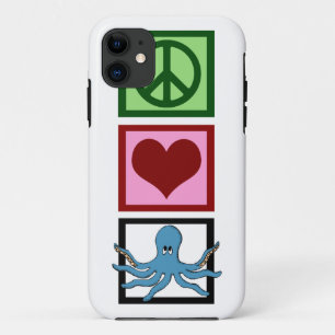 Coque Case-Mate iPhone Octopus Peace Love