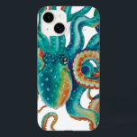 Coque Case-Mate iPhone Octopus Turquoise aquarelle Art<br><div class="desc">L'art octopique</div>