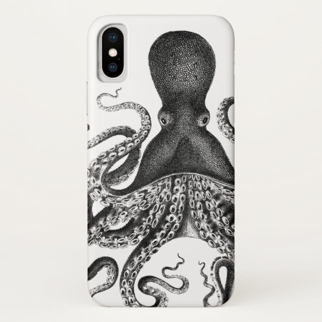 Coques Case-Mate iPhone +|| Octopus Vintage ||+ (Dos)