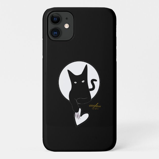 Coques Case-Mate iPhone Ode to Love Cat Phone Cases - Adiela Akoo (Dos)