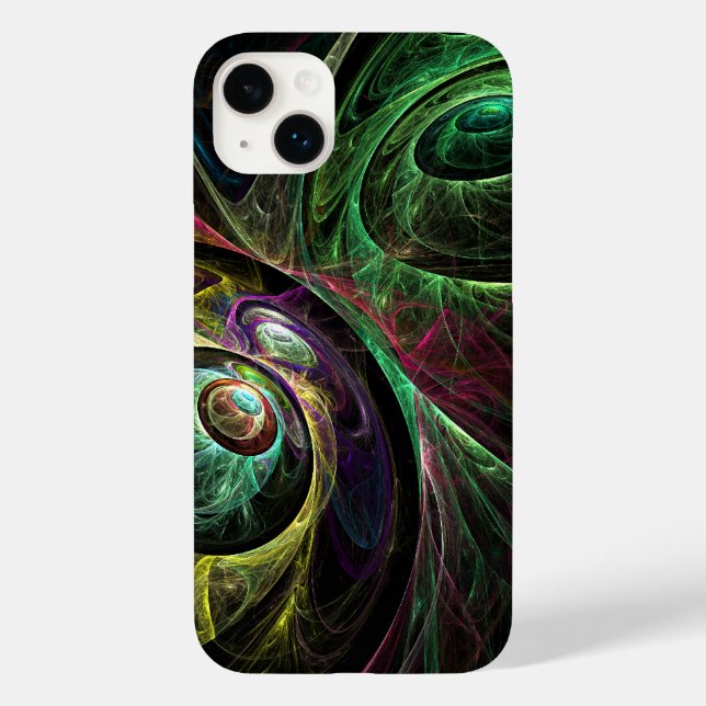 Coques Case-Mate iPhone OEil aux yeux Art Abstrait (Verso)