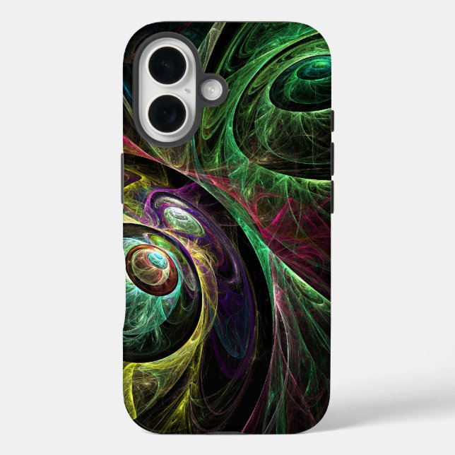 Coques Case-Mate iPhone OEil aux yeux Art Abstrait (Verso)