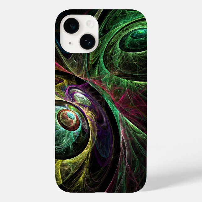 Coques Case-Mate iPhone OEil aux yeux Art Abstrait (Verso)