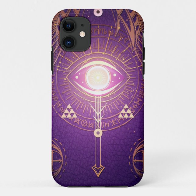 Coques Case-Mate iPhone Oeil d'arcane mystique foncé de l'éternité (Dos)