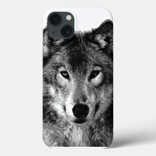 Case-Mate iPhone Case Oeil de loup noir et blanc