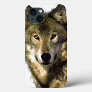 Coques Pour iPhone Oeil de loup sauvage