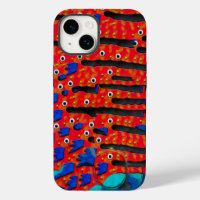 Oeil de poisson contemporain Abstrait