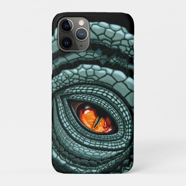 Coques Case-Mate iPhone Œil de prédateur reptile primal (Dos)