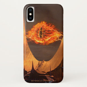 Coque iPhone X Oeil de tour de Sauron