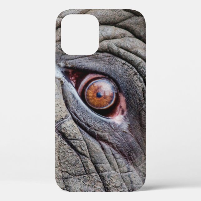Coques Case-Mate iPhone Oeil d'éléphant animal proche (Verso)