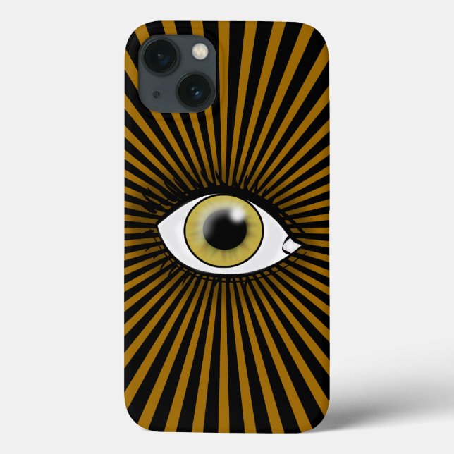 Coques Case-Mate iPhone Œil noisette solaire (Verso)