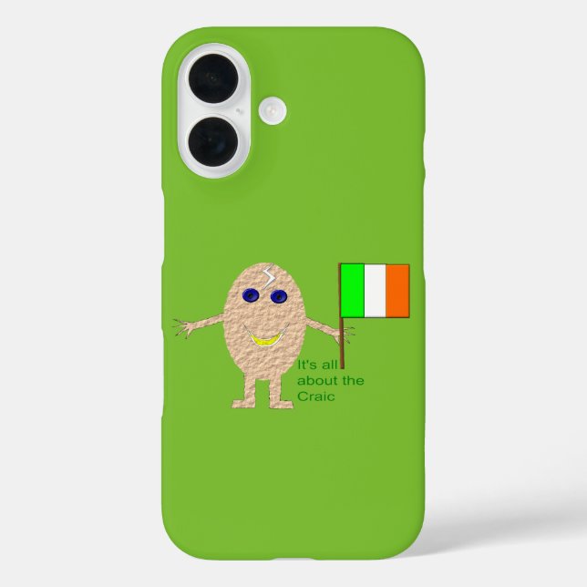 Coques Case-Mate iPhone Œuf irlandais patriotique (Verso)