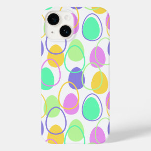 Coque Case-Mate iPhone Oeufs de Pâques et contours