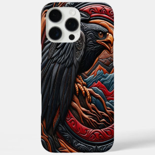 Coque iPhone 16 Pro Max Œuvre d'art Aigle Beauté de la faune