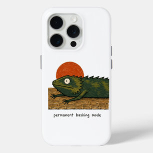 Coque Case-Mate iPhone Œuvre d'art de dragon barbu en mode bain de soleil