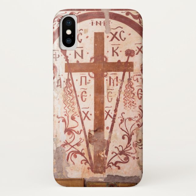 Coques Case-Mate iPhone Œuvre d'art de la Croix chrétienne (Dos)
