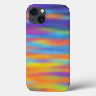 iPhone 13 Coque Œuvre d'art du ciel du désert au coucher du soleil