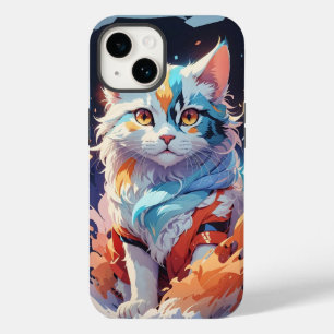 Coque Case-Mate iPhone Œuvre d'art féline Fantasy Crystal