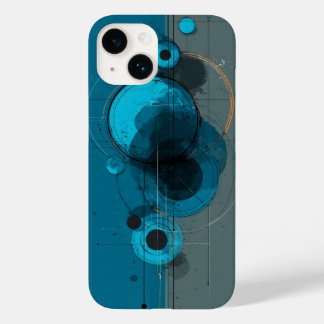 Coque Case-Mate iPhone Œuvre d'art géométrique abstraite