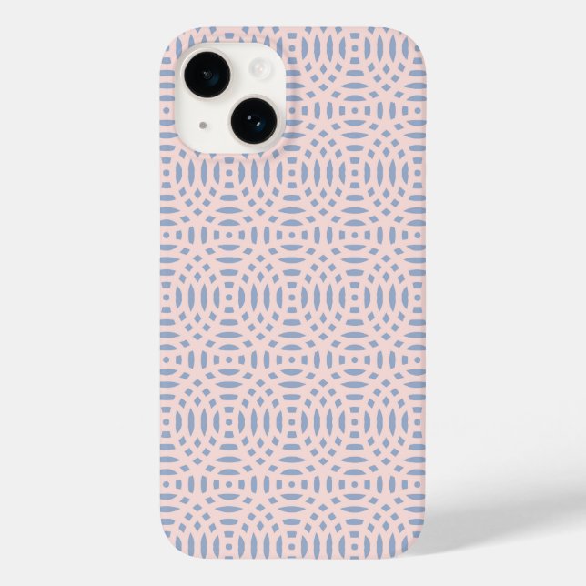 Coques Case-Mate iPhone Œuvre d'art graphique géométrique abstraite (Verso)