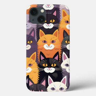 Case-Mate iPhone Case Oeuvre d'art vif avec P jaune, noir et blanc