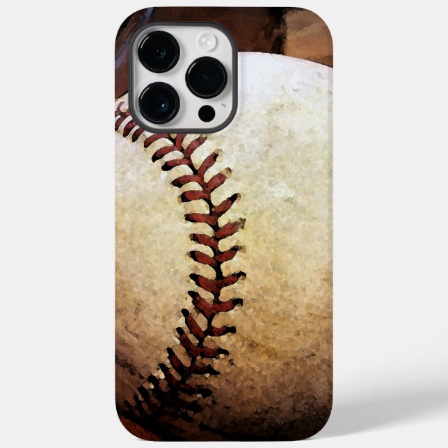 Coques Case-Mate iPhone Oeuvre De Baseball (Verso)