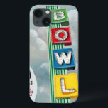Case-Mate iPhone Case Oeuvre de Bowling Alley<br><div class="desc">Bowling Alley Artiste : Naomi McCavitt</div>