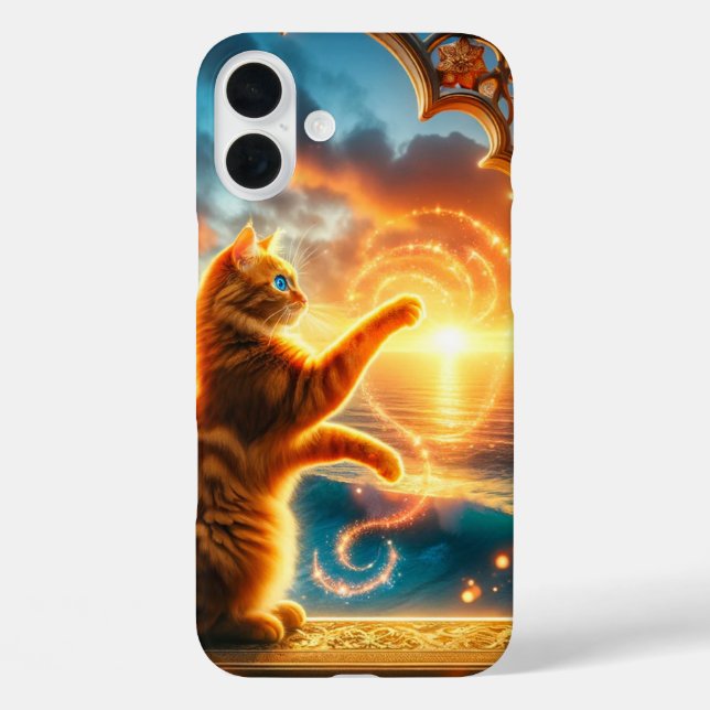 Coques Case-Mate iPhone Oeuvre de chat (Verso)