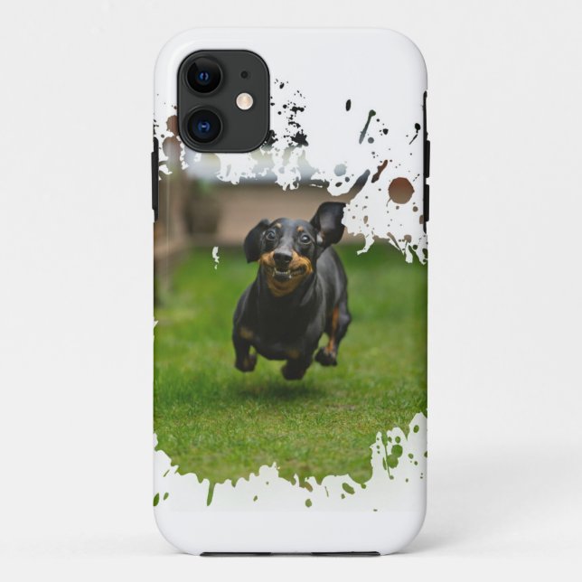 Coques Case-Mate iPhone OEuvre de chien cool (Dos)
