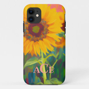 Case-Mate iPhone Case Oeuvre de tournesol monogramme