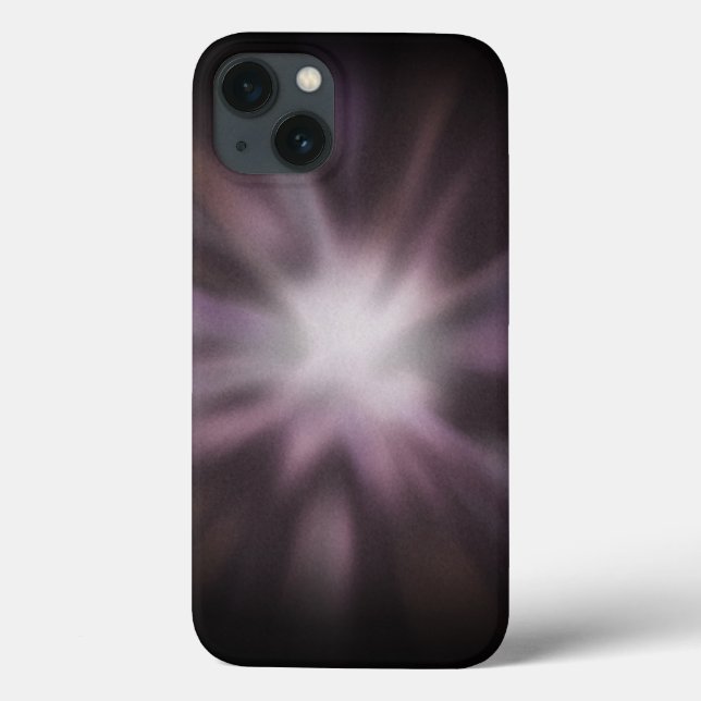 Coques Case-Mate iPhone Oeuvre d'éclatement cosmique (Verso)