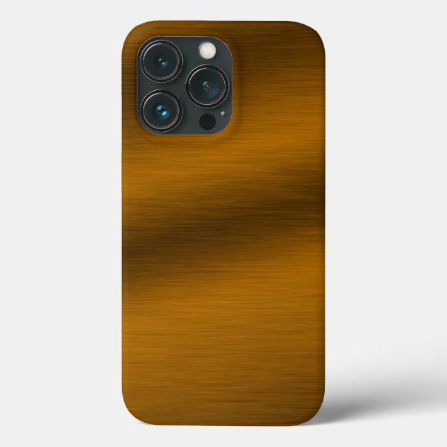 Coques Case-Mate iPhone Oeuvre en bronze brossé (Verso)