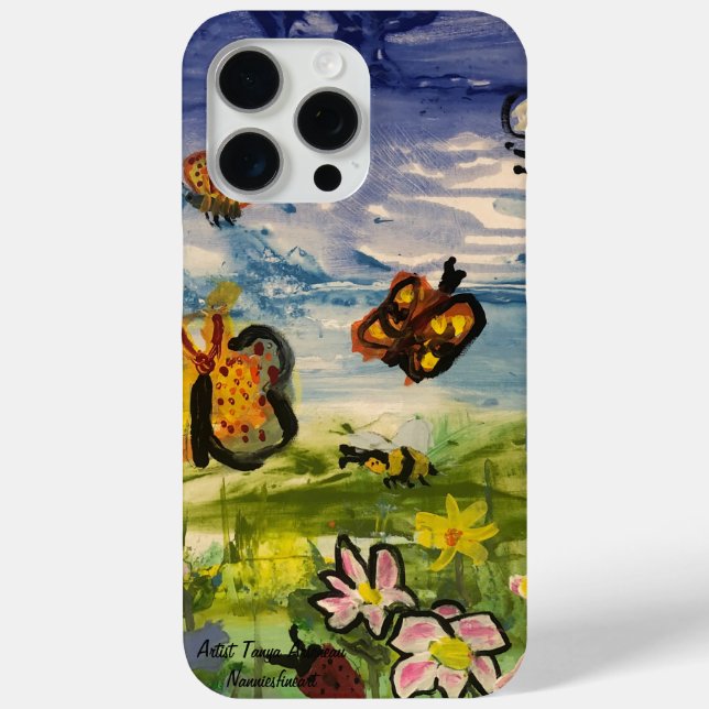 Coques Case-Mate iPhone Oeuvre originale couleur printemps (Verso)
