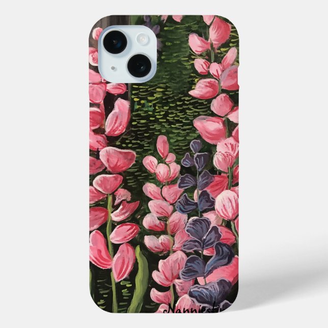 Coques Case-Mate iPhone Œuvres d'art originales Fleurs sauvages (Verso)