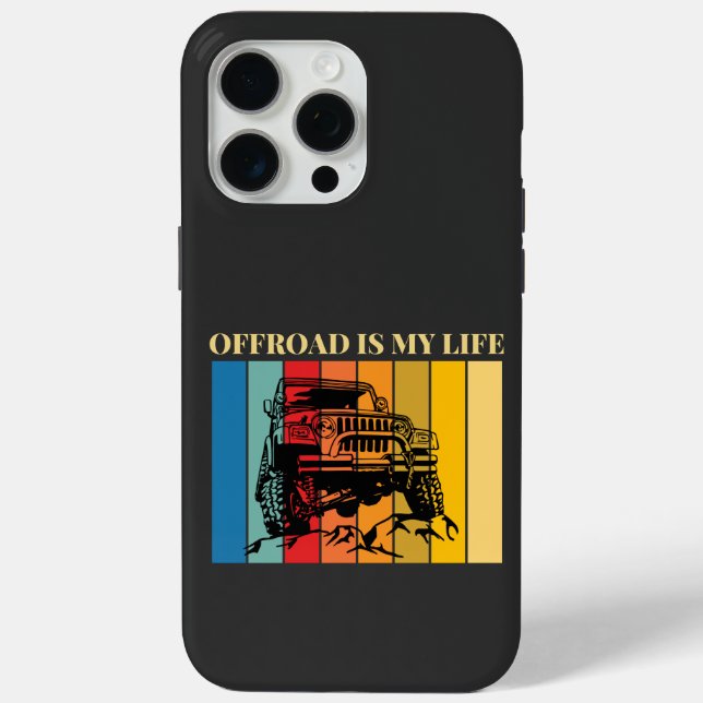Coques Case-Mate iPhone off road est ma vie (Verso)