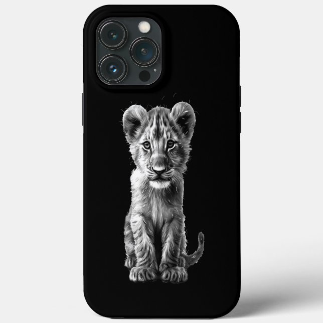 Coques Case-Mate iPhone Oh Bébé Gros Chat Cub Gris (Verso)