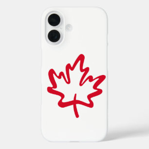 Coque Pour iPhone 16 Oh Canada ! Jour Grande Feuille de Maple Canadienn