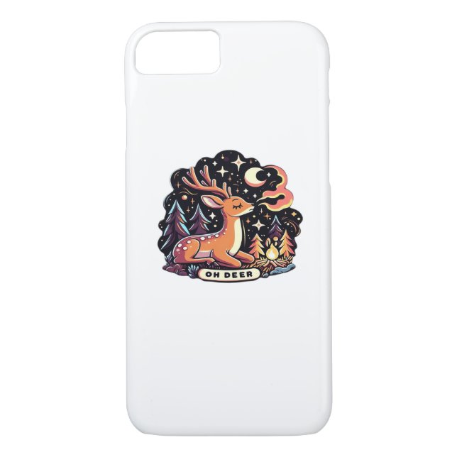 Coques Case-Mate iPhone Oh Deer Contemporary Graphic Vibe  (Dos)