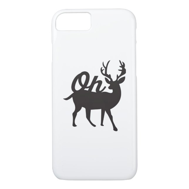 Coques Case-Mate iPhone Oh Deer Retro Classic Vibe  (Dos)