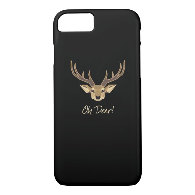 Coques Case-Mate iPhone Oh Deer Whimsical Artistic Expression  (Dos)