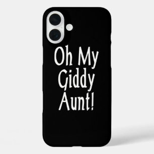 Coque Pour iPhone 16 Plus Oh Ma Tante Giddy !